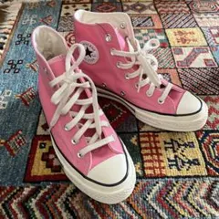美品　ct70 チャックテイラー　コンバース　23センチ　ピンク