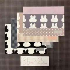 35×25 4枚セット　ランチョンマット　ランチクロス　ナフキン　ハンドメイド
