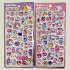 サンリオ　ハローキティ　ボンボンドロップシール　① ２枚セット　正規品　海外限定