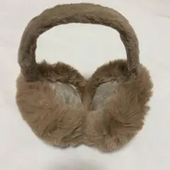 【美品】耳あて イヤーマフラー ファー ブラウン 防寒 保温 レディース 韓国のサムネイル