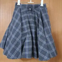 150cmチェック柄スカート