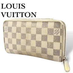 LOUIS VUITTON 長財布 ダミエアズール ジッピーウォレット レザーのサムネイル