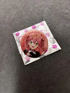 スシロー × さくらみこ コラボキャンペーン　限定缶バッジ