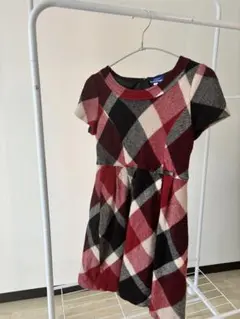 Burberry Blue Label 半袖チェックワンピース 38