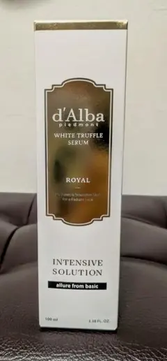 d'Alba ホワイトトリュフセラム ロイヤル 100ml