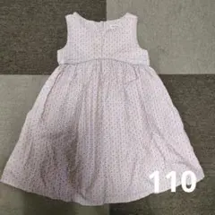 パタシュー　ノースリーブ　ワンピース　110