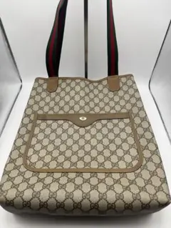 GUCCI グッチ　GGスプリーム　シェリー　ショルダーバッグ　トートバッグ