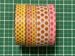 公*o様 mt マスキングテープ マステ 水玉ドットセット まとめ売り