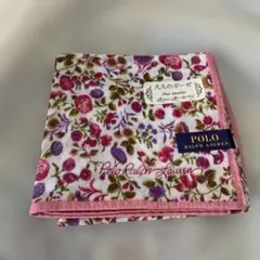 未使用　ポロ　ラルフローレン　ハンカチ　大人のガーゼ