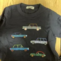 familiar 車刺繍 長袖カットソー 110