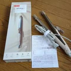 TESCOMelims プロテクトイオン2WAY 26mm ヘアアイロン