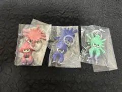 スプラトゥーン3 アイコンチャームマスコット イカ タコ 3個セット