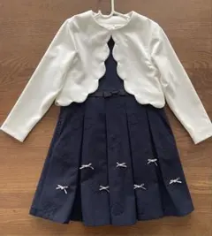 【apres les cours】アプレレクール フォーマルドレス　120サイズ