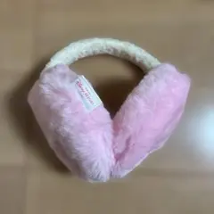 東京ディズニーリゾート　ピンク イヤーマフ ミッキー刺繍