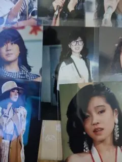 中森明菜 写真8枚セット 当時物