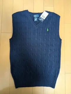 これ以上の値下げ終了新品POLORALPHLAURENベスト120 〜130cm