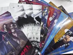 キングダム」 表紙ステッカー 第1〜5弾 クリアファイル 連載19周年記念