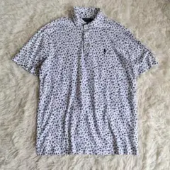ポロラルフローレン フラワープリント総柄ポロシャツ 69260507N09S