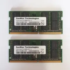 iRam 16GB DDR4 2400MHz SODIMM メモリ 2枚組 - メルカリ