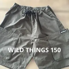 WILD THINGS ハーフパンツ　150 カーキ