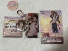 にじさんじ 佐伯イッテツ 海の家 缶バッジ2個 マルチケース アクリルスタンド