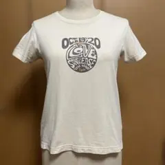 ベルメゾンプリントTシャツMベージュのサムネイル
