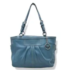 極美品 COACH コーチ y2k ミニトートバッグ ターンロック レザー