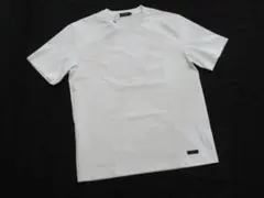 ブラックレーベル 　半袖チェック柄カットソー　白　Lサイズ　16,500円