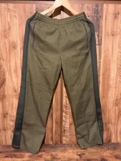 NEEDLES 20AW ナノユニバース別注 トラックパンツ サイズS カーキのサムネイル