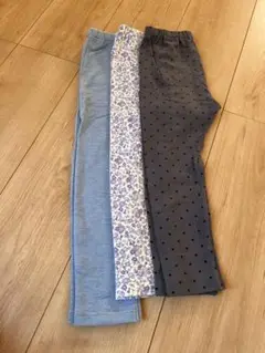 キッズボトムス 3枚セット 100cm