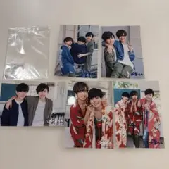 【5枚】なにわ男子　公式　道枝　恭平　長尾　2018 少年たち　写真　公式写真