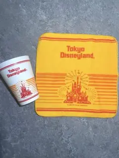 東京ディズニーランド 1983年 カップ＆ハンドタオル