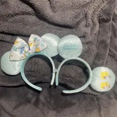 ディズニー　カチューシャ　スイスイサマー チップ　デール セット売り