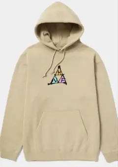 HUF ベージュ パーカー L