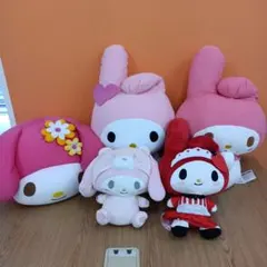 サンリオ マイメロディ ぬいぐるみ 5点セット まとめ売り ※ばら売り不可