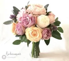 アーティフィシャルフラワー 結婚式ブーケ
