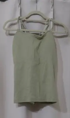 w closet カップ付きキャミソール　ライムのサムネイル