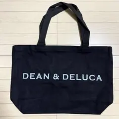 新品未使用　DEAN&DELUCA トートバッグ　黒のサムネイル