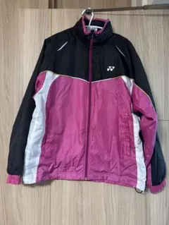 YONEX ウィンドブレーカー S ピンク/黒/白