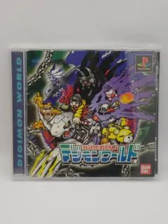 デジモンワールド□箱、説明書、ソフトのセット　プレイステーション