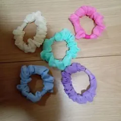 カラフルシュシュ5個セット☆彡