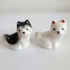 箸置き　薬師窯 わんこ日和柴犬箸置きセット　箸置き　柴犬　2個セット