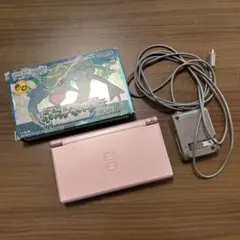 Nintendo DS Lite ピンク 本体　ポケットモンスターエメラルド付