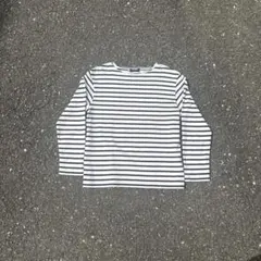 old UNIQLO ボーダーロンt archive y2k 短丈　90s後期