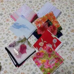 renoma他ハンカチ8枚セット