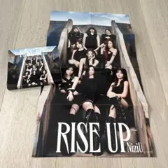 NiziU RISE UP CD+ポスターセット