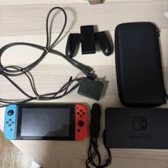 【ジャンク品】Nintendo Switch ネオンブルー/ネオンレッド 本体
