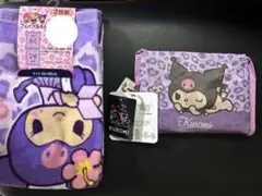 しまむら×サンリオ(クロミ)フェイスタオル、エコバッグ