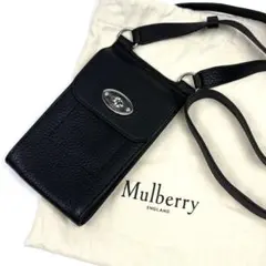 Mulberry マルベリー スマホショルダー ショルダーバッグ ブラックのサムネイル