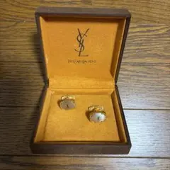 【新品・未使用】Yves Saint Laurent カフス ゴールド シルバー